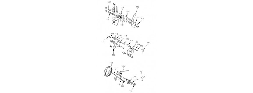 Mini 60cc Zündung und Kraftstoffpumpe